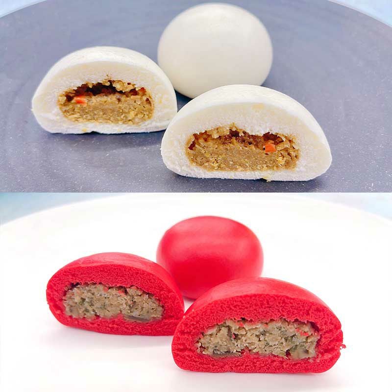 松阪牛入り紅白肉まん