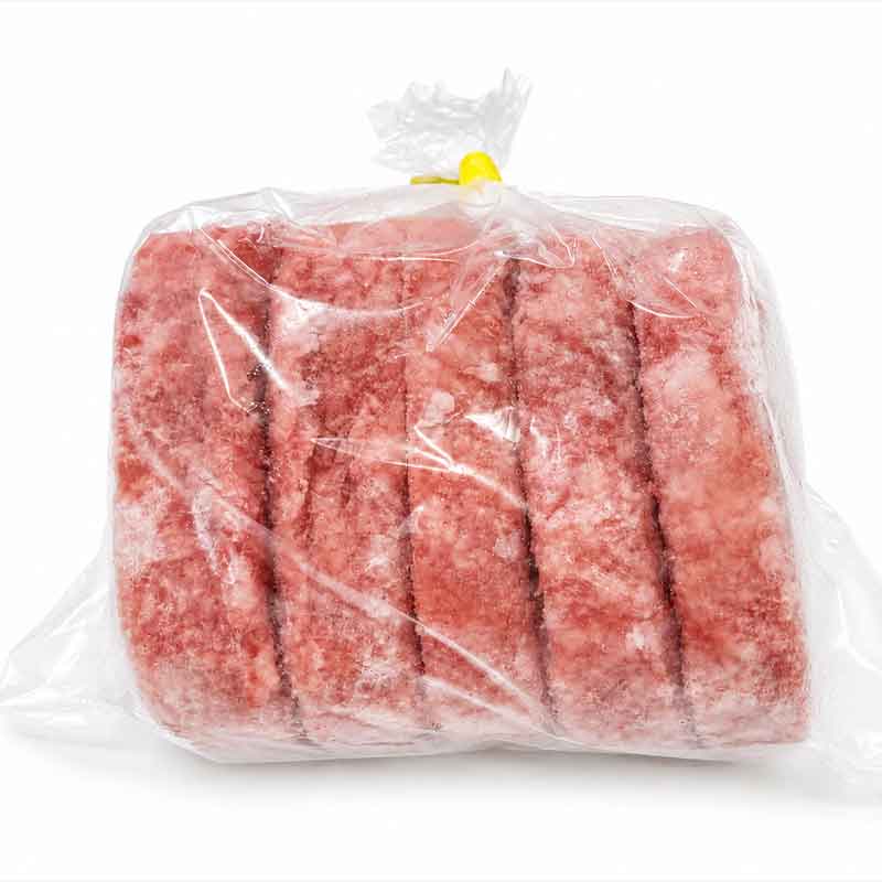 【冷凍】ミニブーブーバーグ5個入り（三重県産豚肉100％）